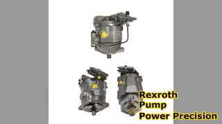 Гидравлический насос Rexroth A10VSO Precision Power